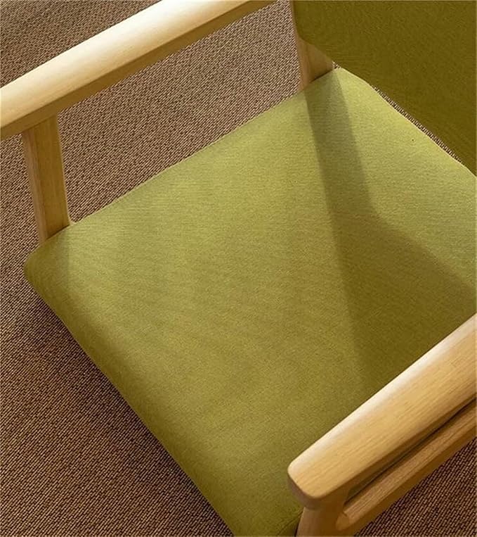 ELEFOCUS Home Work Chair Tatami Legless Floor Chair with Upholstered Cushion Multi-Functional Lounge for Living Room