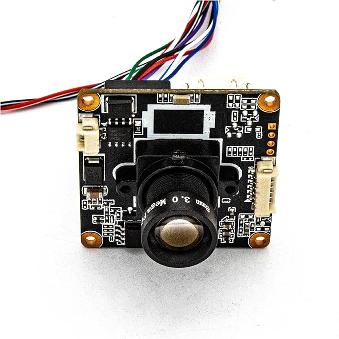 IP Network Camera Module Mini POE48V 3MP 25FPS Webcam 8mm 42 Degree M12 Mount Lens Safety HD Security Camera Board