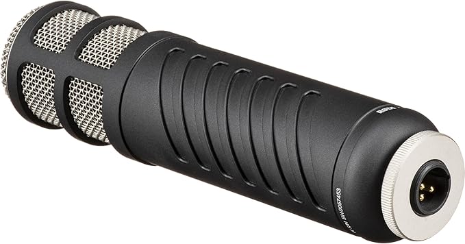 Rode Procaster Cardioid Dynamic Broadcast Microphone with PSA1+ Microphone Boom Arm White PSM1 Shockmount and XLR Cable