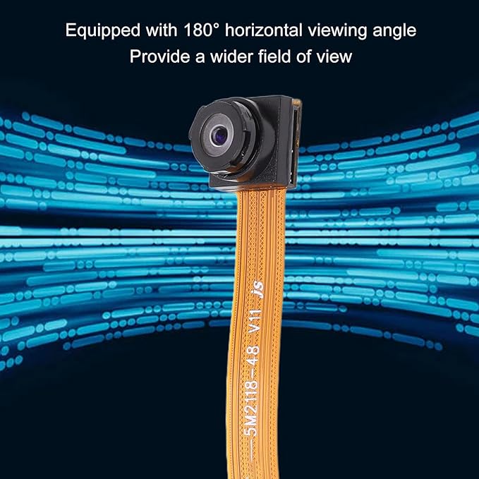 5MP USB Camera Module with Autofocus Black Clearer Image 180° Wide Angle Drive Effortless for WinXP/7/8/10