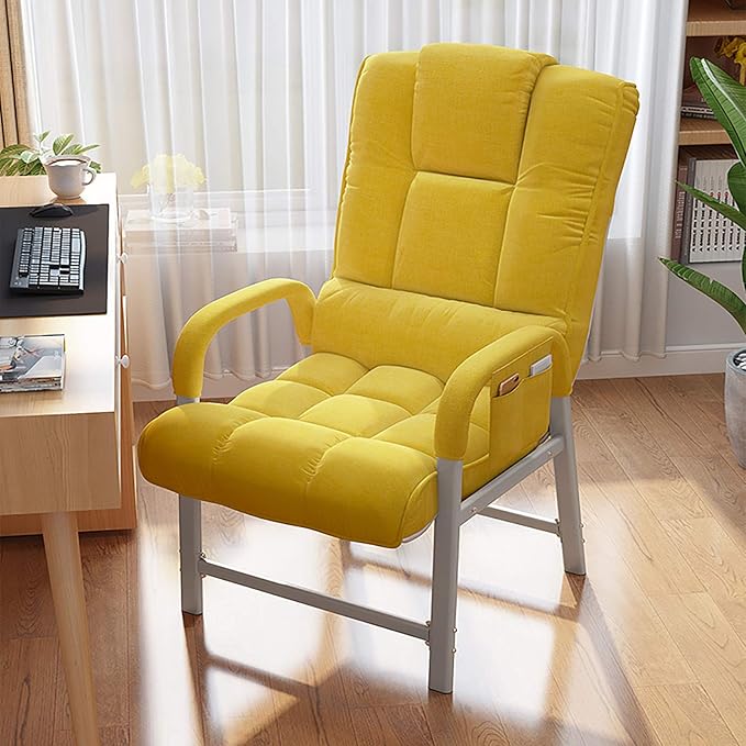 Office Chair Gaming Chair Computer Chair Tufted Executive Chair with Thick Seat and FootrestUpholstered High Back Conference Chair 360° SwivelFabric Office ChairErgonomic Computer Chair H