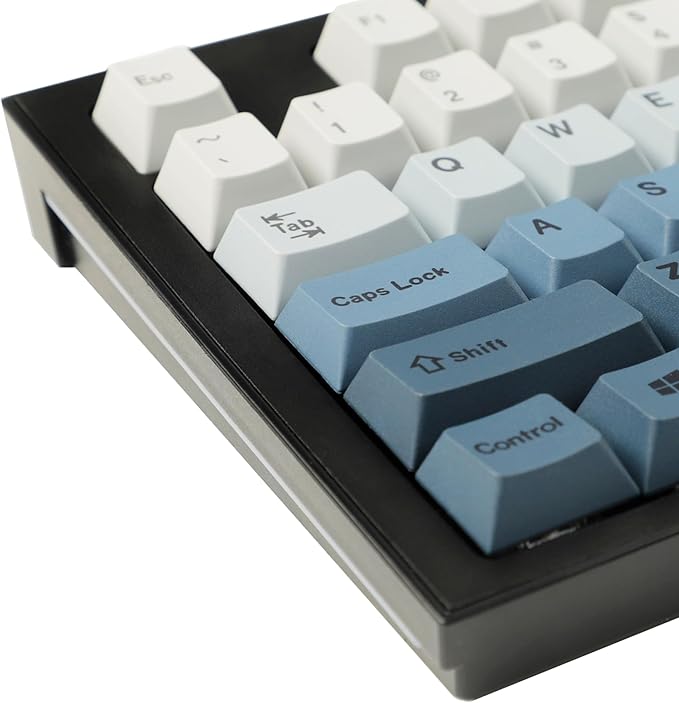 1.7mm Thickness PBT Gradient Keycaps Cherry Profile Dye Sub Mac Keyset for ANSI ISO 104 TKL GK61 96 75 GMMK NCR80 Mx Keyboard