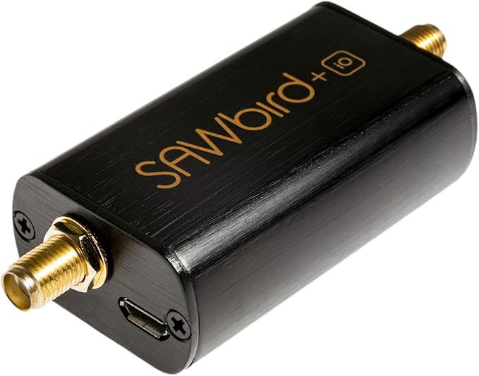 Nooelec SAWbird+ iO - Premium Saw &amp Cascaded Ultra-Low Noise LNA Module for Inmarsat Applications. 1542MHz Center Frequency