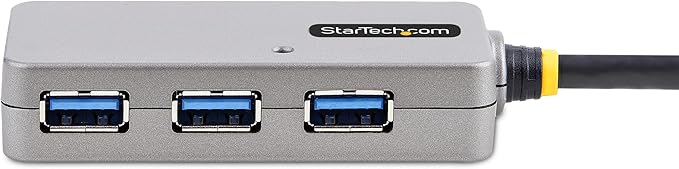 StarTech.com USB Extender Hub 10m USB 3.0 Extension Cable w/ 4-Port USB-A Hub Active/Bus Powered USB Repeater Cable Optional 20W Power Supply Included Level 2 ESD Protection TAA
