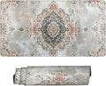 Boho Chic Desk Cover MatExtended Large Mouse PadComputer Laptop Mat Desk Decor for Office Game Home 30x16 Inch