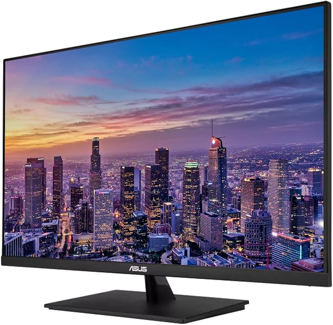 ASUS VP32AQ 32-inch 1440P 2K WQHD 100% sRGB Frameless LCD Professional Monitor 2-Pack Bundle with FreeSync Eye Care Plus HDR10 DisplayPort HDMI Integrated Speaker Desk Mount Dual Monitor Stand