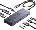 UGREEN 7 in 1 Docking Station Dual Monitor USB C Hub Dual 4K@60Hz HDMI Display 10Gbps USB-A/C Data Ports 100W PD Aluminum Revodok Pro Laptop Docking Station for HP Thinkpad Dell and More