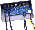 5Gbps 20Pin USB 3.0 Front Panel BC 1.2 Rapid Charging USB 2.0 USB2.0 USB3.0 HUB Expansion Bracket for PC 5.25'' DVD-ROM