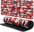 Head Case Designs Officially Licensed AC Milan Digital Camou Crest Logo 37.4 x 15.75 x 0.16 inches (900 x 400 mm) - XL Gaming Office Desk PC Keyboard Mouse Mat Pad