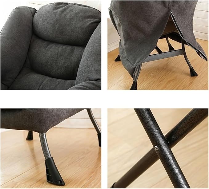Gaming Chair Computer Chair Sofa Wholesale Armchair Bedroom Comfortable Chair Armchair Chair (Color : Tq Yellow Suede Luxu)