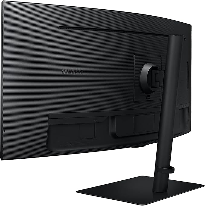 SAMSUNG 34” ViewFinity S65UA Series Ultrawide QHD Curved Monitor HDR10 100Hz 350 nit USB- C Adjustable Stand Intelligent Eye Care LS34A650UBNXGO Black