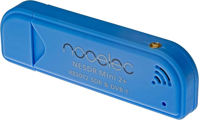 Nooelec NESDR Mini 2+ 0.5PPM TCXO RTL-SDR &amp ADS-B USB Receiver Set w/Antenna Mount &amp Female SMA Adapter. RTL2832U &amp R820T2 Tuner. Low-Cost Software Defined Radio for Windows Mac OS &amp