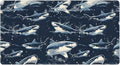 Shark Mouse Pad Non Slip Large Desk Keyboard Mat Gaming Protection Pad 16X29.5 Inch