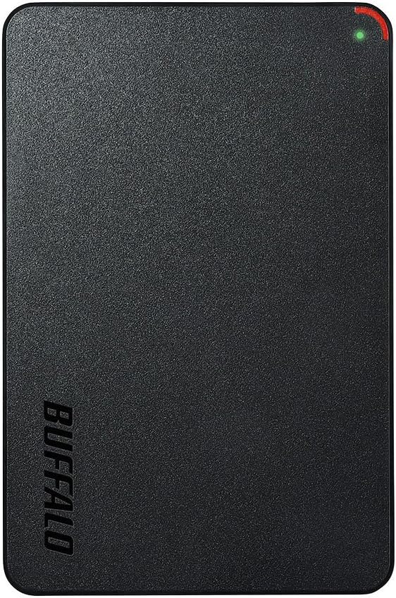 BUFFALO Mini Station 2TB HD-PCFS2.0U3-BBA Portable HDD for USB 3.1 (Gen1) / USB 3.0