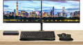 Lenovo ThinkVision T22i 22-inch 1920 x 1080 LED FHD LCD 2-Pack Bundle with HDMI DisplayPort USB Hub Dual Monitor Stand ThinkPad USB-C Dock MK270 Wireless Keyboard and Mouse and Wrist Pad