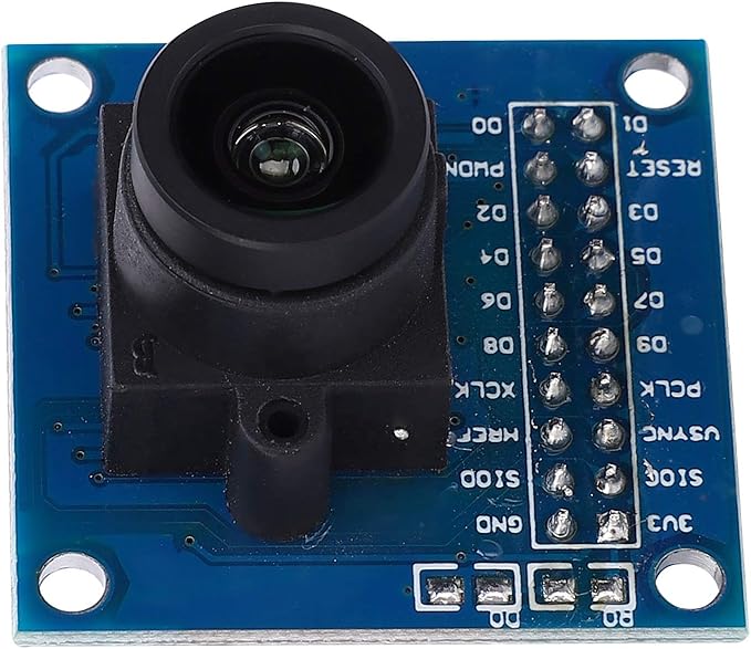 OV7725 30W High Definition Camera Module with STM32 for Webcam 60fps VGA Output SCCB Interface Programmable Low Illumination Sensitivity 1/4in Optical Size Ideal for