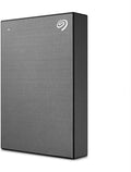 Seagate One Touch 2TB Password Activated Hardware encryption Portable External Hard Drive Portable External Hard Drive PC Notebook &amp Mac USB 3.0 Space Gray (STKY2000404)