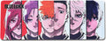 Blue Lock (Comic) - Hyoma Chigiri REO Mikage &amp Rensuke Kunigami Vs Shoei Baro Seishiro Nagi &amp Yoichi Isagi Mouse Pad