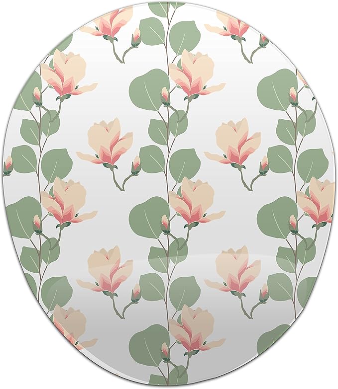 Ergonomic Mouse Pad with Wrist Rest Digital Printed Mouse Mat for Tendon Sheath Problems Non-Slip Base for Office and Home Size: 20 x 23 cm