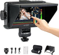VILTROX 5.5 Inch 1200nits 4K 10bit HDMI Field Monitor Touchscreen 3D LUT Portable Video Kit With Battery On-Camera RGB Parade Histogram Waveform Focus Assist (DC-550 Pro)