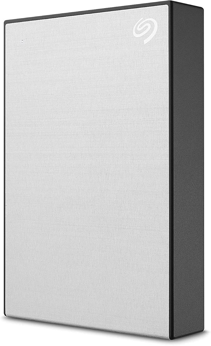 Seagate Backup Plus Portable 4TB External Hard Drive HDD – Silver USB 3.0 For PC Laptop And Mac 1 year MylioCreate 2 Months Adobe CC Photography &amp 2-Year Rescue Service (STHP4000401)