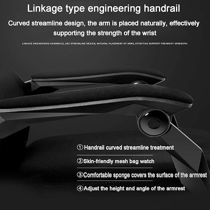 Office Chair Gaming Chair Computer Chair Adjustable Recliner PU Leather Game Chair for Adults TeensGaming Chair Racing Style Office ChairHigh Back Swivel Executive Desk Chair with Lumbar S