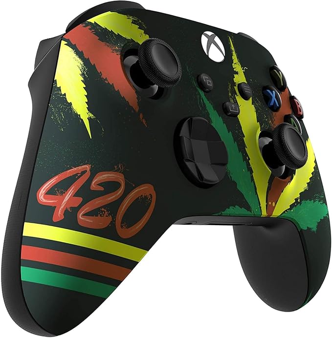 Custom Controllerzz Wireless Controller for Microsoft Xbox Series X/S &amp Xbox One - Custom Soft Touch Feel - Custom Xbox Series X/S Controller (X/S 420)