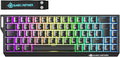 MAGIC-REFINER X68 HE Wired 60% Hall Effect Rapid Trigger Mechanical RGB Gaming Keyboard with 8K Polling0.04mm RT AccuracyMagnetic SwitchAdjustable ActuationSnap Tap for PC Mac Esport Gamer (Black)