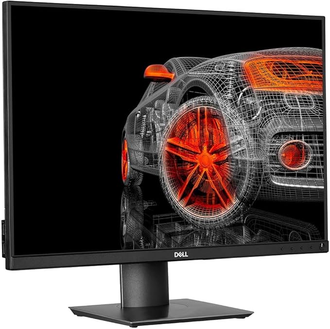 Dell P2421 24 Inch 1200p 16:10 WUXGA QHD IPS Thin Bezel Monitor HDMI DisplayPort VESA Certified Black (Renewed)