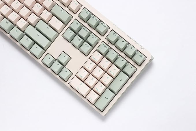 Ducky One 3 Matcha Full-Size Keyboard (Cherry MX Silent Red)