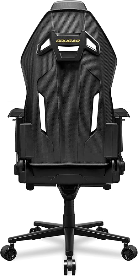 COUGAR Hotrod Royal Gaming Chair Multi-Zone Backrest External FRP Shell for Optimum Support Premium Hyper-Dura Leatherette 4D Armrest and Class 4 Gas Cylinder