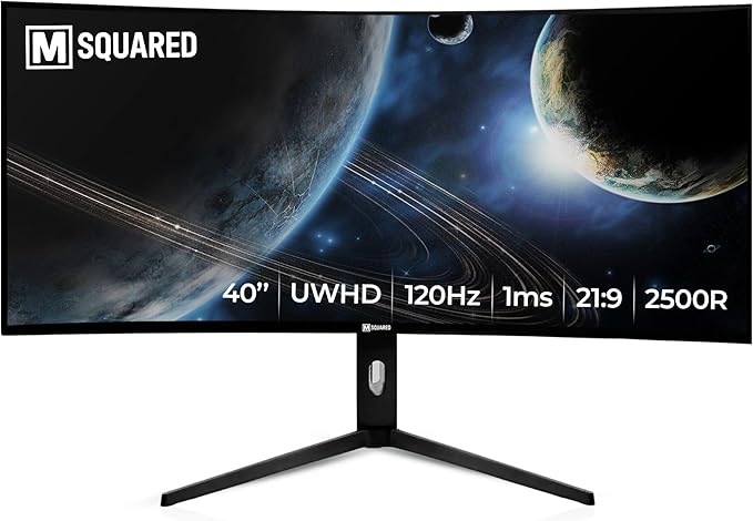 40” UltraWide 5K2K Monitor | 5120×2160 IPS 120Hz HDR 450 nits Brightness 21:9 Aspect Ratio DP 1.4 &amp HDMI 2.1 | Big Screen for Gaming Office Multitasking Content Creation 60w