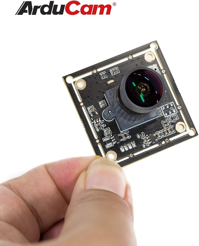 Arducam 1080P Low Light WDR Ultra Wide Angle USB Camera Module for Computer 2MP CMOS IMX291 160 Degree Fisheye Mini UVC USB2.0 Webcam Board with Microphone 3.3ft Cable for Windows Linux Mac OS
