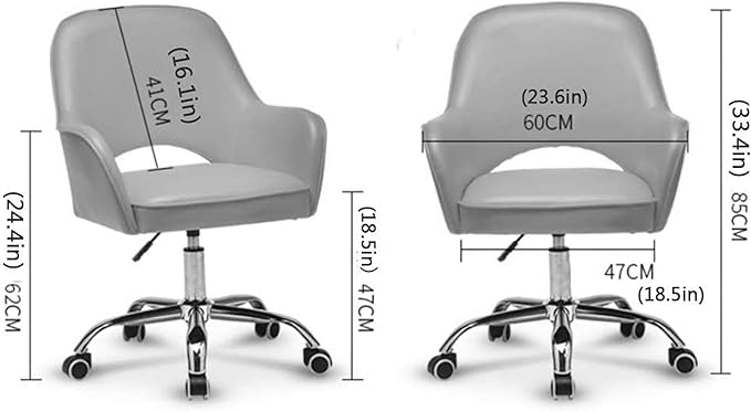 Office Chair Velvet Fabric Seat Swivel Computer Chair Office Chair Adjustable Middle Back Table and Chair Ergonomic Gaming Chair Chair (Color : Pink) Needed