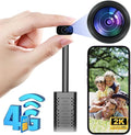 4G USB Wireless Camera with 300M SIM CardNo Wi-Fi NeededHD2K Smallest Wireless Wifi 4G USB Camera Motion Alert with App Live StreamingMotion DetectionNight VisionCloud Storage for iOS/AndroidAPP