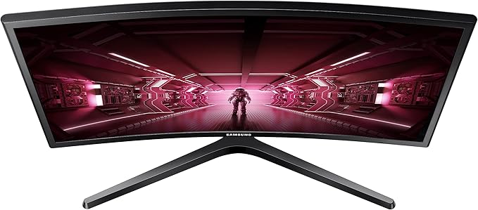 SAMSUNG 24-Inch CRG5 144Hz Curved Gaming Monitor (LC24RG50FQNXZA) â€“ Computer Monitor 1920 x 1080p Resolution 4ms Response FreeSync Game Mode HDMI