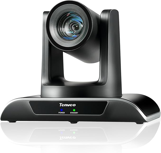 Tenveo PTZ Camera and Controller Bundle/Kits - 30X AI Auto Tracking PTZ Camera with SDI/HDMI/USB3.0/LAN(PoE) and PTZ Controller Joystick Keyboard for Church Worship Live Streaming Conference