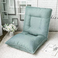 ELEFOCUS Adjustable Floor Sofa Chair - 6 Positions Gaming Chair with Back Support Folding Lazy Chair for Meditation Reading(E)