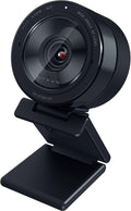 Razer Kiyo Pro Ultra 4K Webcam: Large Sensor - Auto Light Correction - Built-in Mic and Shutter - Pro Grade Content Creation Streaming Gaming Video Calls - Works with OBS Xsplit PC Zoom Teams