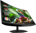New! Sceptre Curved 27-inch Gaming Monitor 1500R 100Hz HDMI X2 DisplayPort 1ms 100% sRGB Build-in Speakers Machine Black 2026 (C275W-FW100T)