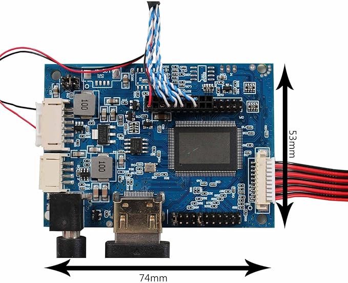VSDISPLAY 7 7 inch 800×600 4:3 CLAA070MA0ACW LCD Screen TFT Monitor and LCD Controller Board 60 pin