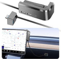 USB Hub for Tesla Model Y Juniper 2025 2026 Model 3 Highland 2024 2025 Glove Box to Screen Docking Station Glovebox USB 3.0 Expander for Dashcam Flash Drive Charging Data Transfer Game Music