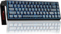 AULA WIN68 HE Mechanical Gaming Keyboard 60% Hall Effect Magnetic Switch Fast Trigger Mode Adjustable Actuation 8000Hz Polling Rate RGB Backlit Small Wired Keyboard for Laptop/PC Gamer