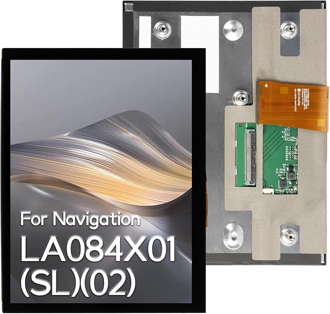 [2024 New Upgrade] 8.4 Uconnect 4C UAQ LCD Monitor Compatible fit for Dodge RAM Chrysler Gladiator Compass Wrangler Cherokee Challenger Durango 2017 2018 2019 2020 2021# LA084X01(SL)(02)