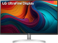 LG 32UN500-W Monitor 32 Ultrafine (3840 x 2160) Display AMD FreeSync DCI-P3 90% Color Gamut HDR10 Built-in Speakers 3-Side Virtually Borderless Design - Silver/White