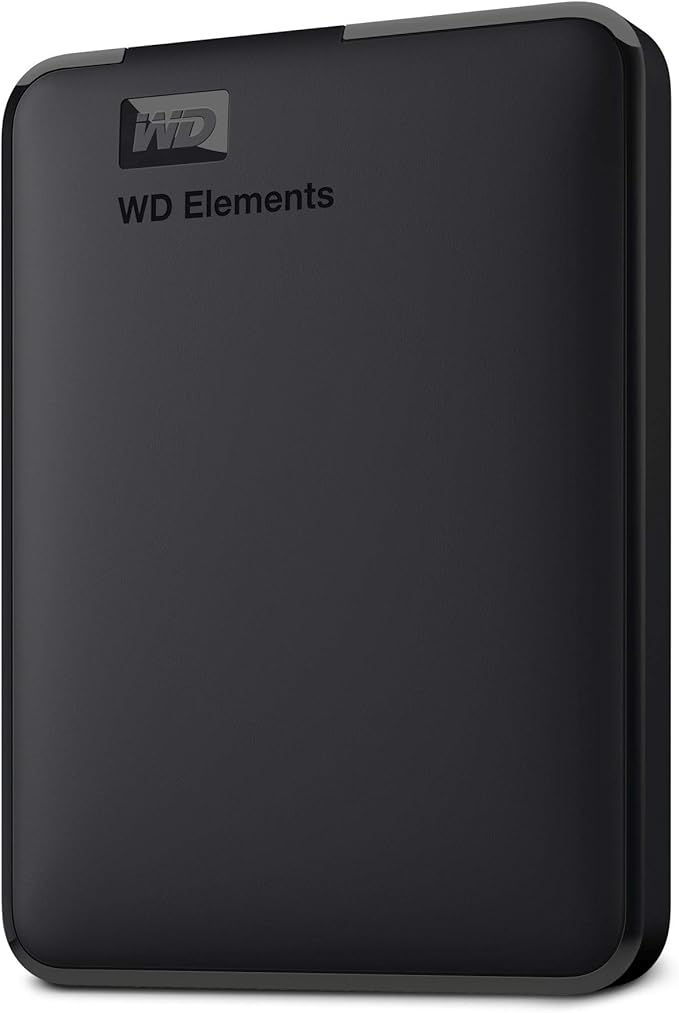 WD 4TB Elements Portable External Hard Drive HDD USB 3.0 Compatible with PC Mac PS4 &amp Xbox - WDBU6Y0040BBK-WESN &amp 2TB Elements Portable External Hard Drive HDD USB 3.0