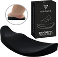 Virtusx Ergonomic Mouse Wrist Rest Gliding Palm Wrist Support Sliding Wrist Pad for Office Work Gaming Coding. Designed for Carpal Tunnel Syndrome and Pain Relief (Black)
