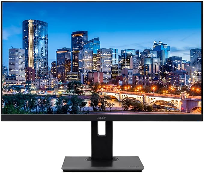 acer Vero B7 B277 E 27 inch 1080P Full HD IPS 100 Hz 4 ms Backlit Anti-Glare Widescreen LCD Monitor with Adaptive Sync Eye Care VGA HDMI DisplayPort Integrated Speakers