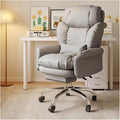Computer Chair Computer Recliner Office Chair Lounges Gaming Modern Dining Chair Designer Outdoor Chaise De Bureau Office Furniture (Color : B+Pedal) Ren-874158