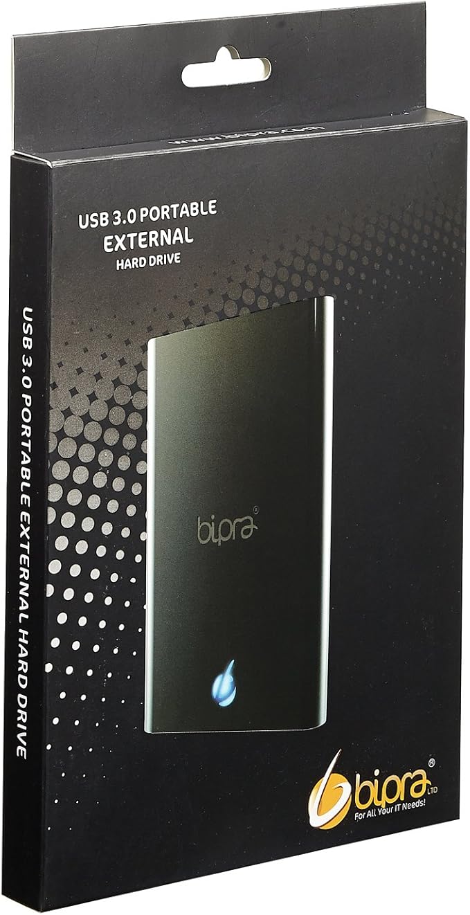 S3 2.5 inch USB 3.0 Mac Edition Portable External Hard Drive - Black (640GB)